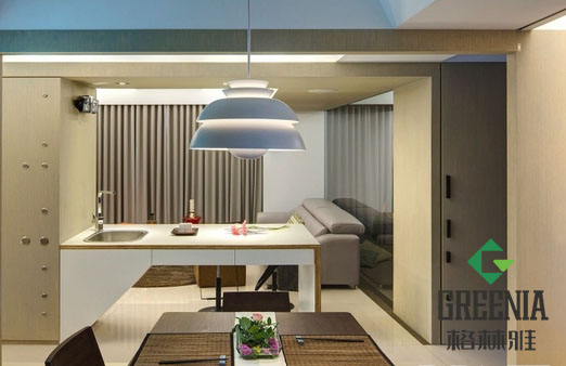 木紋防火板公寓裝修案例圖 木紋防火板公寓裝修案例圖