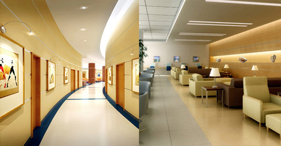 采用格林雅防火板裝修的香港大學(xué)深圳醫(yī)院 采用格林雅防火板裝修的香港大學(xué)深圳醫(yī)院