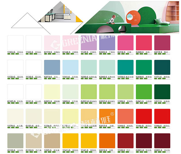 飾面板顏色之純色 飾面板顏色之純色