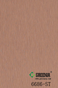 仿銅拉絲防火板         6686-ST 仿銅拉絲防火板         6686-ST